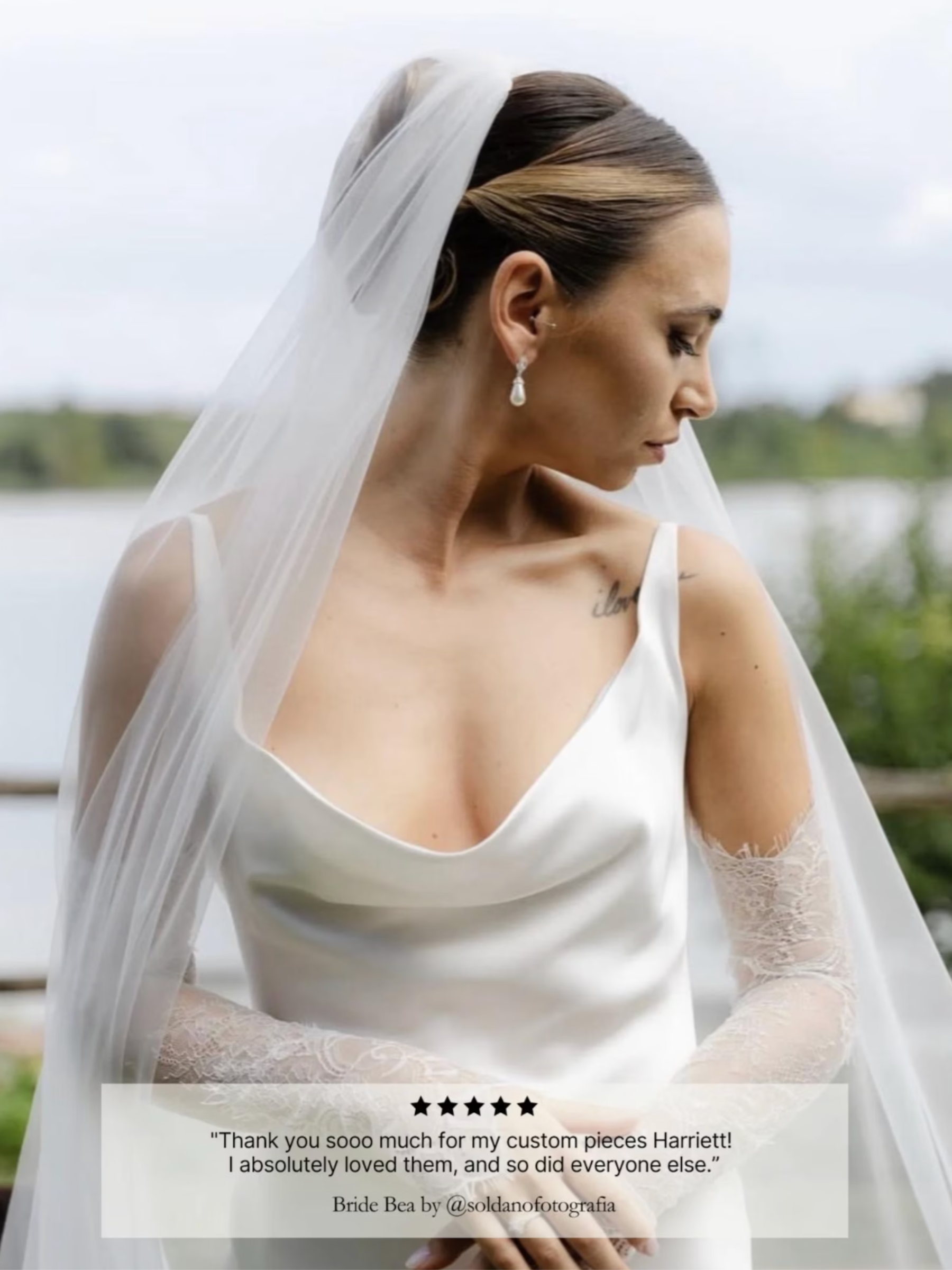 Classic Tulle Extra Wide Veil