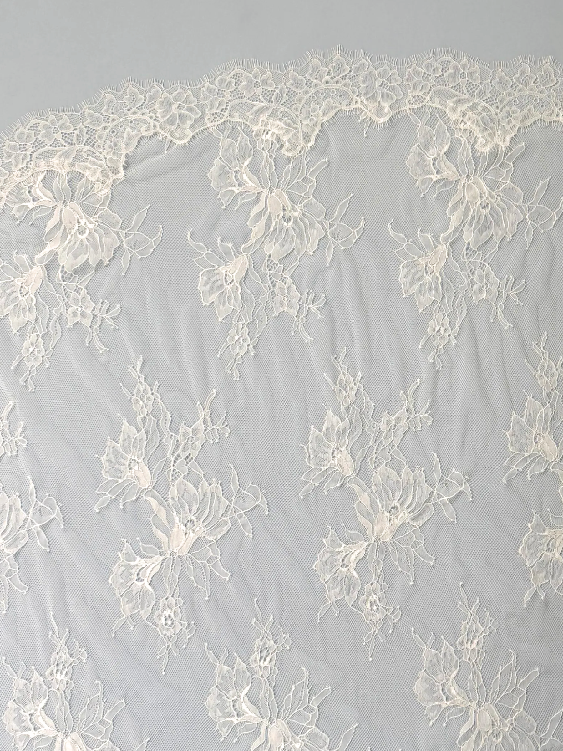 Lily Lace Blusher Veil