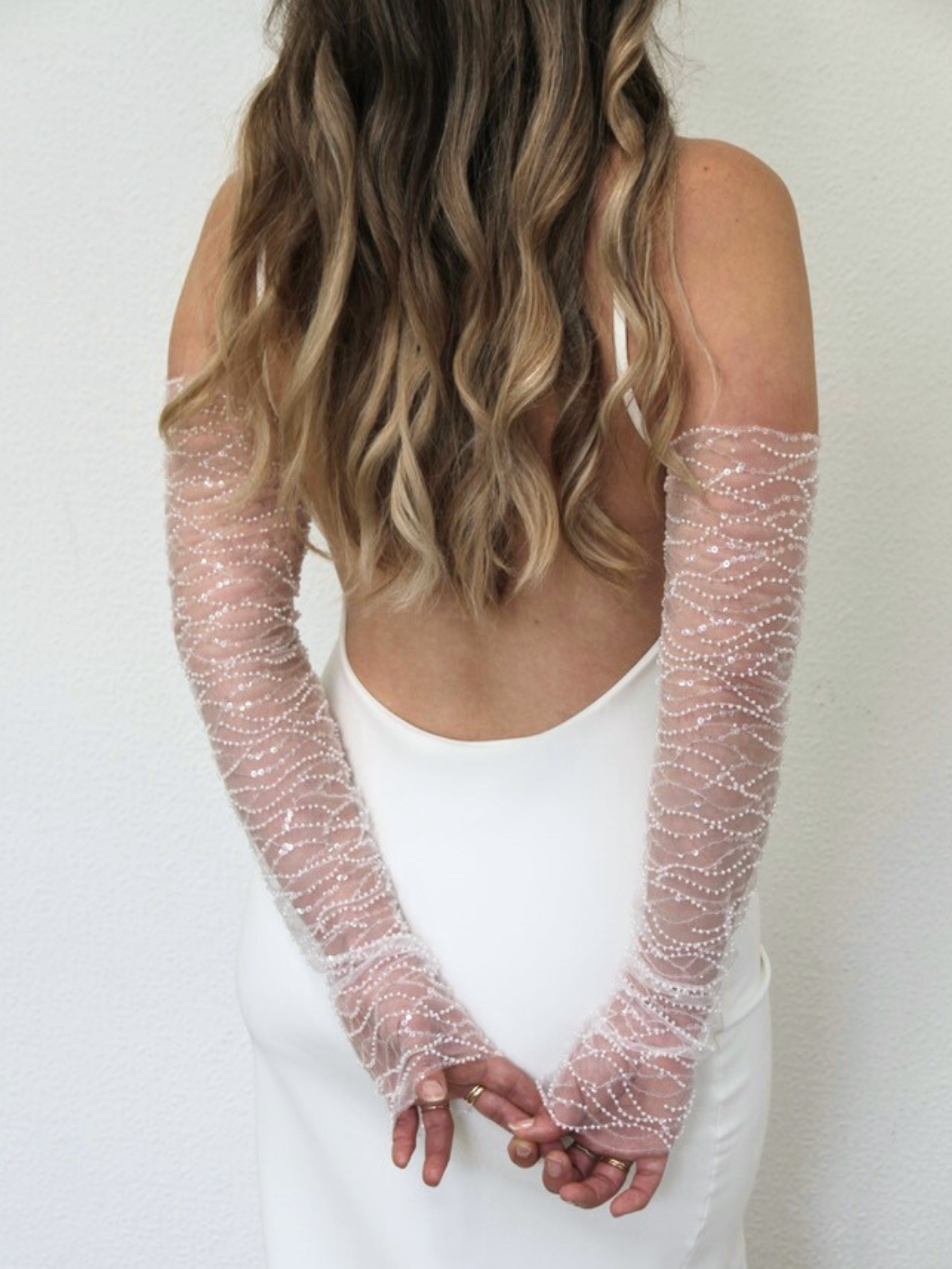 Sparkle Lace Gloves