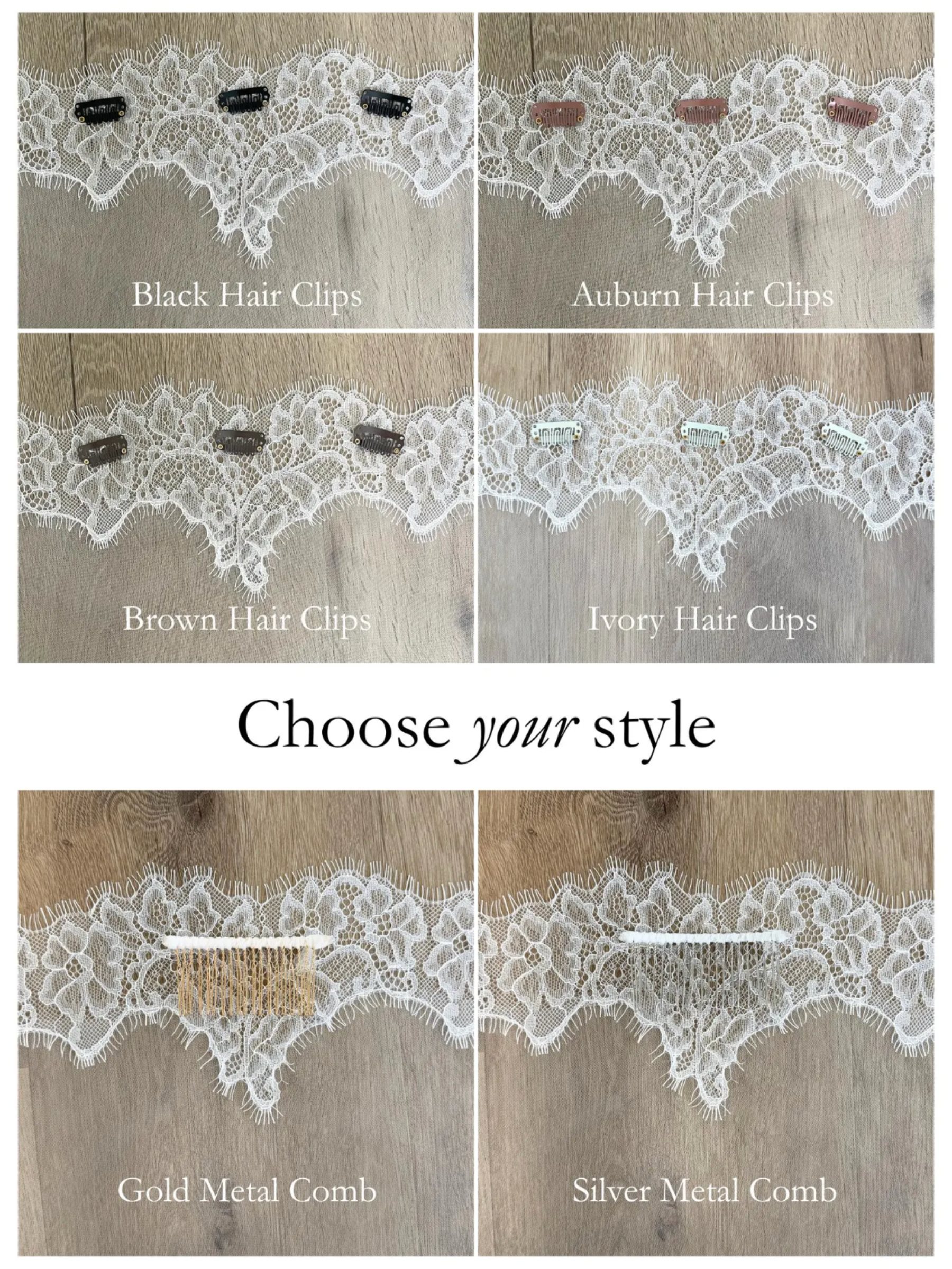 Peony Lace Extra Wide Veil