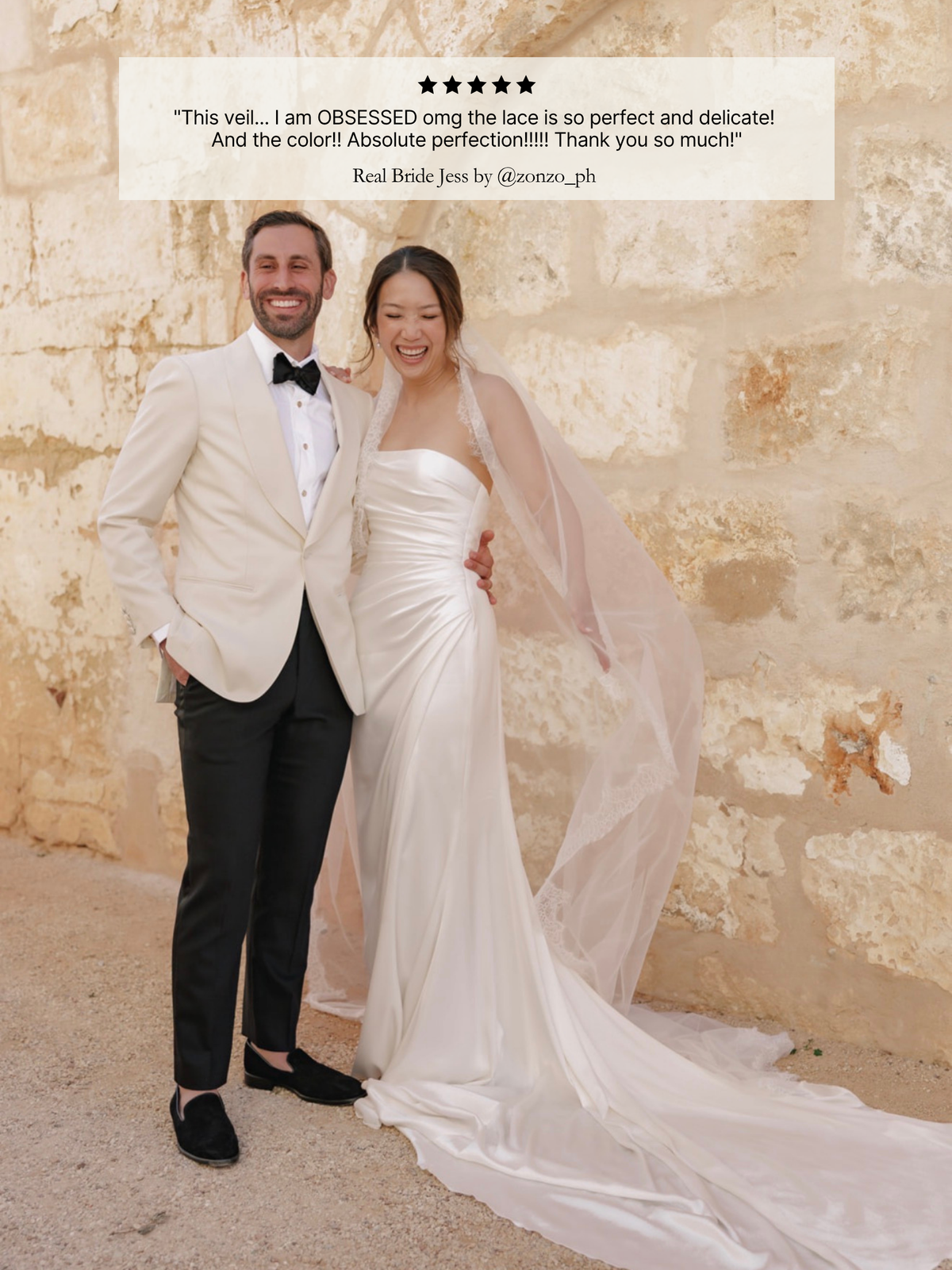 Peony Lace Extra Wide Veil