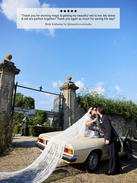 Floral Full Lace Veil
