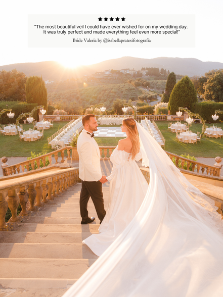 Queen Anne Lace Blusher Veil