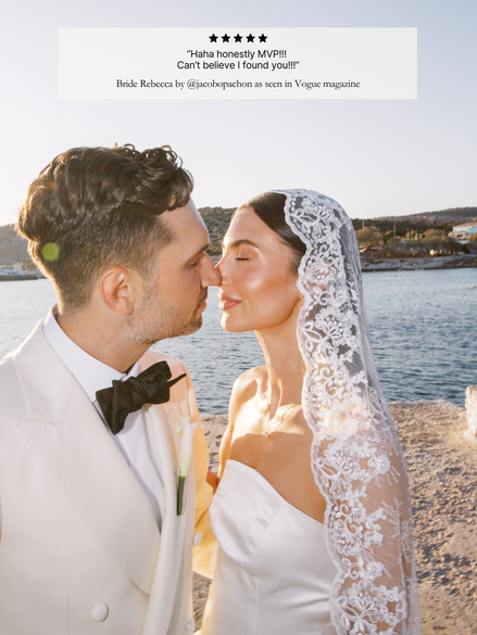 Lace on Lace Veil