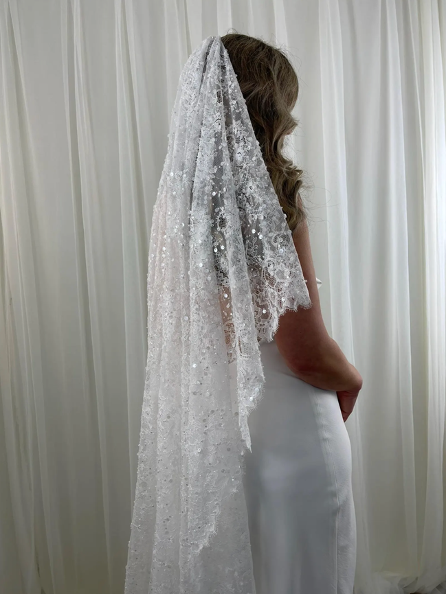 Angel Sparkle Lace Veil