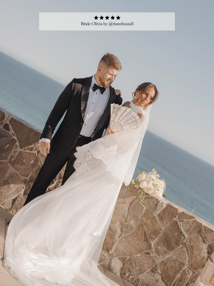 Queen Anne Lace Blusher Veil