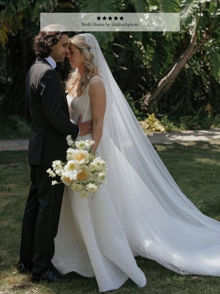 Classic Chantilly Extra Wide Veil