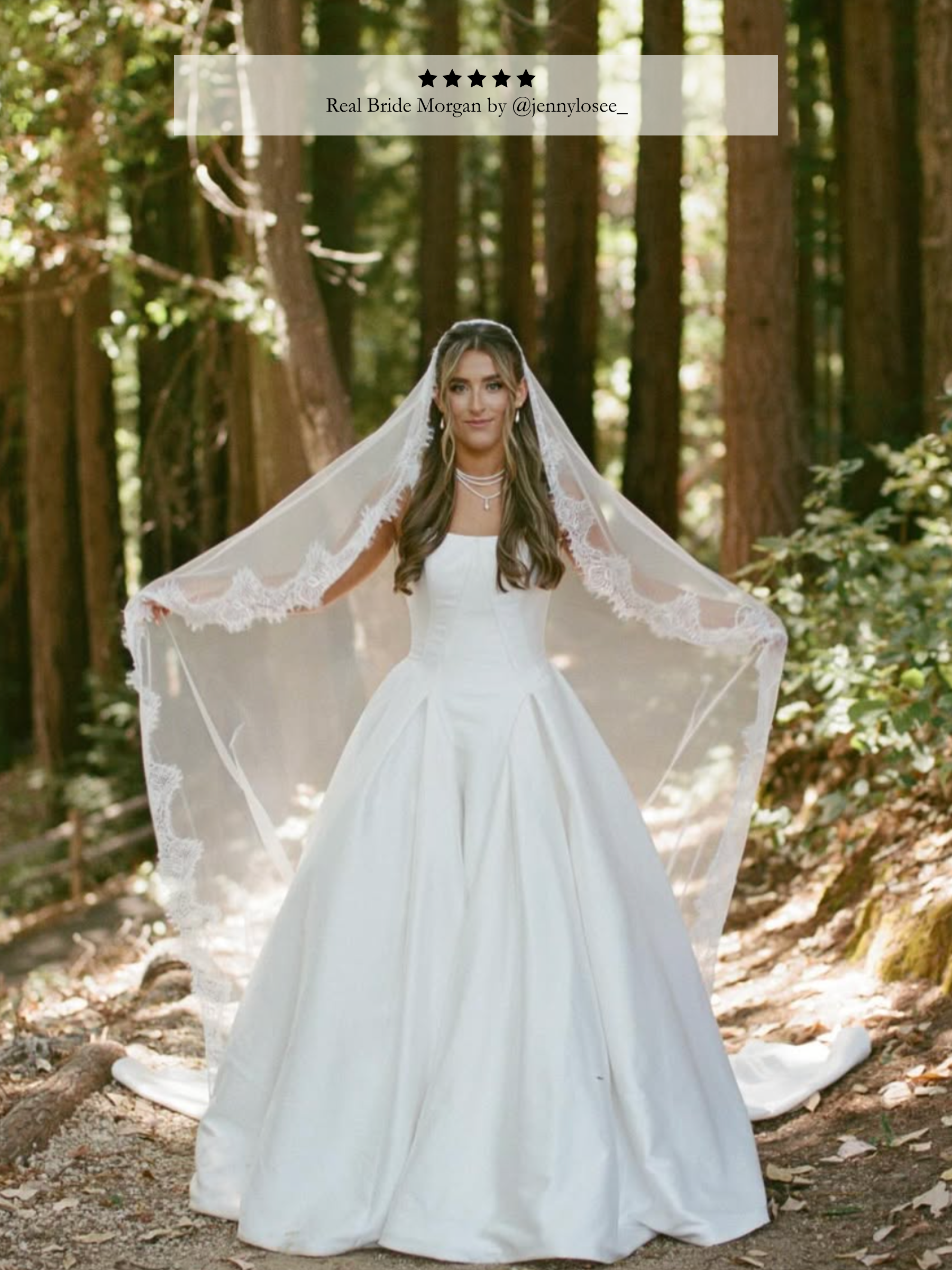 Classic Chantilly Veil