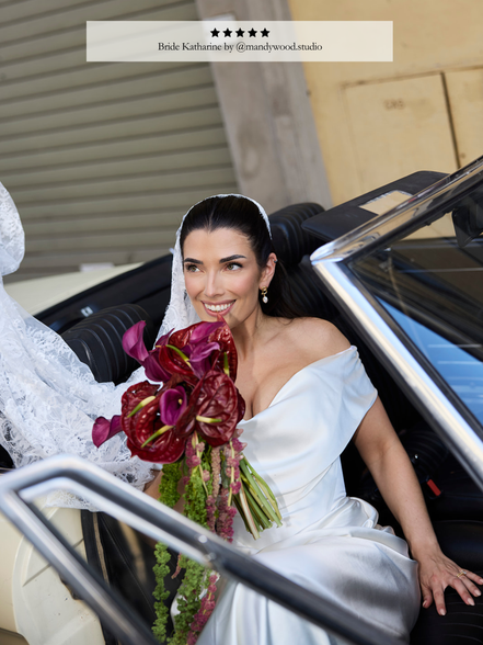 Floral Full Lace Veil