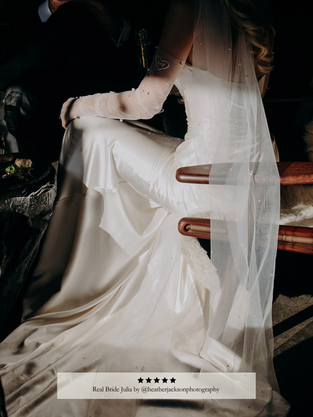 Pearl Bridal Scarf