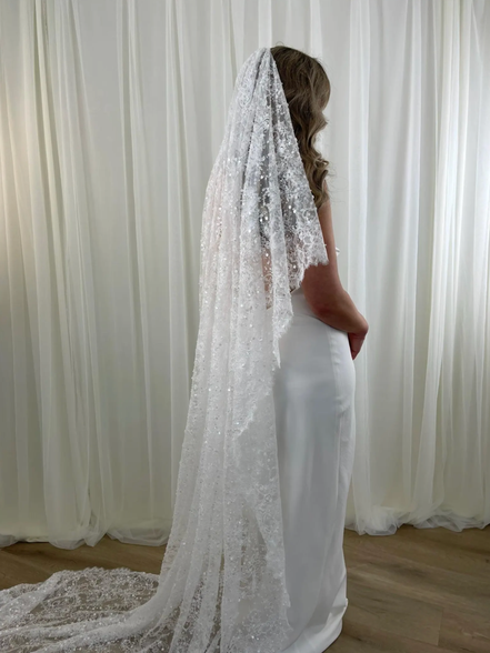 Angel Sparkle Lace Veil
