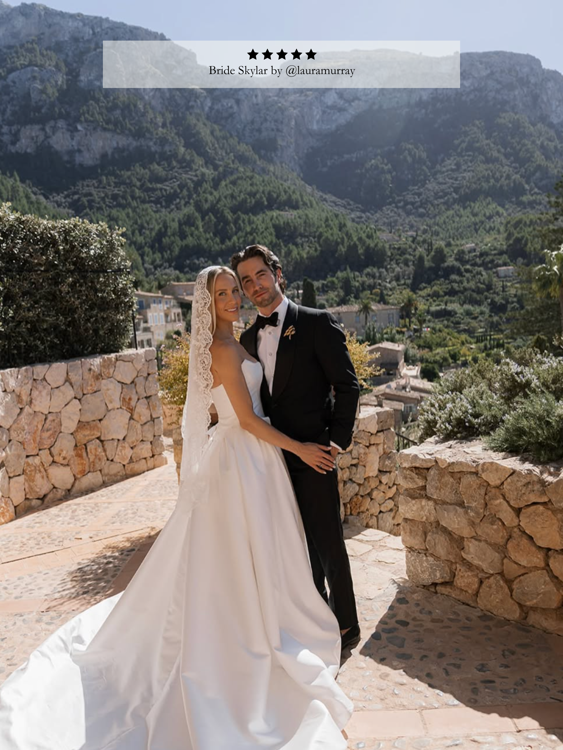 Lace on Lace Mantilla Veil