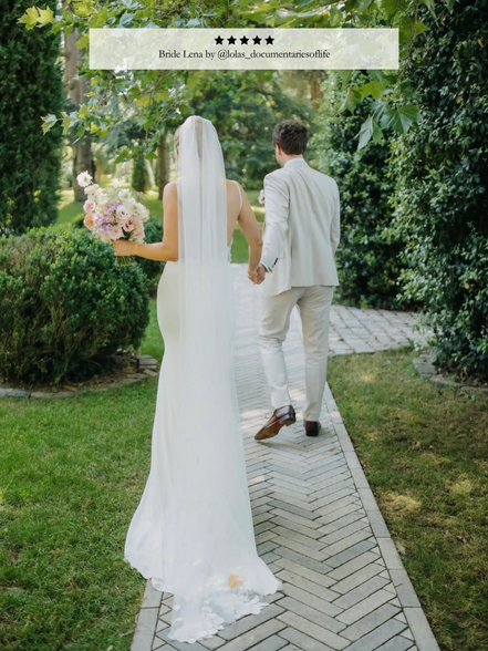 Embroidered Floral Motif Veil