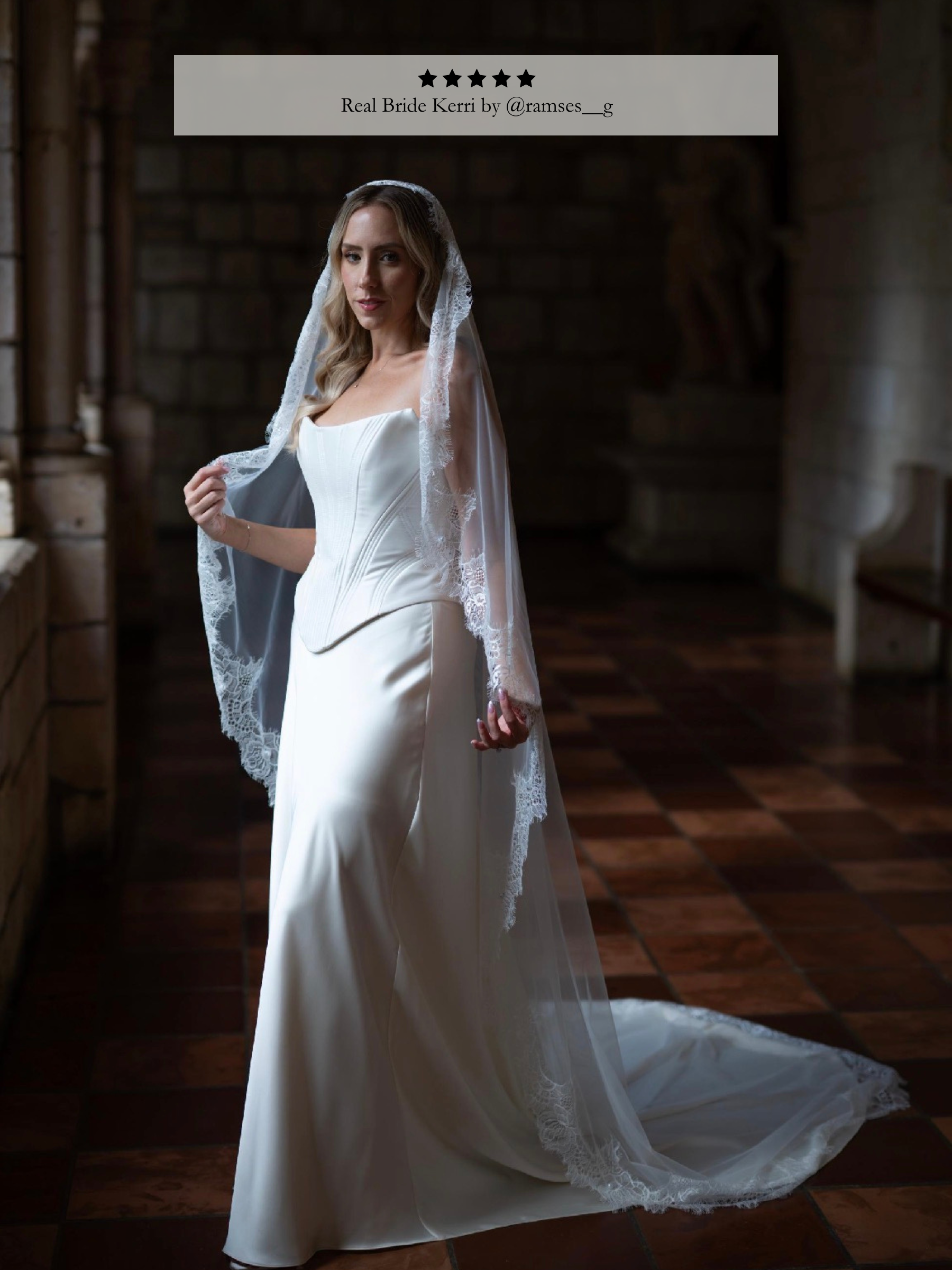 Classic Chantilly Veil