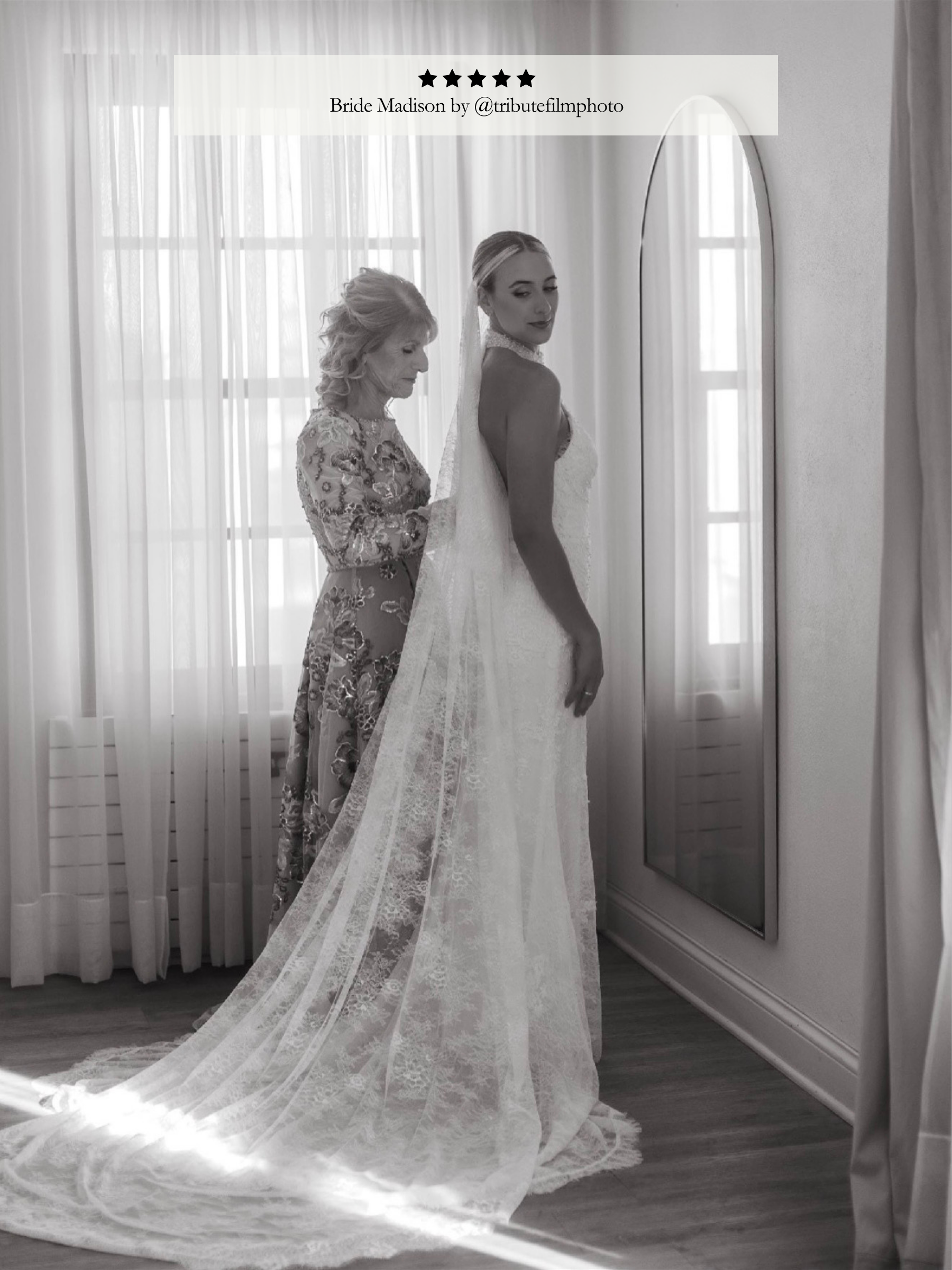 Angel Chantilly Lace Veil
