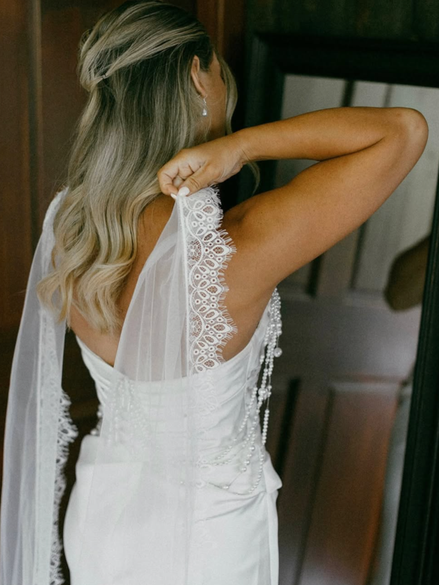 Lace Edge Scarf