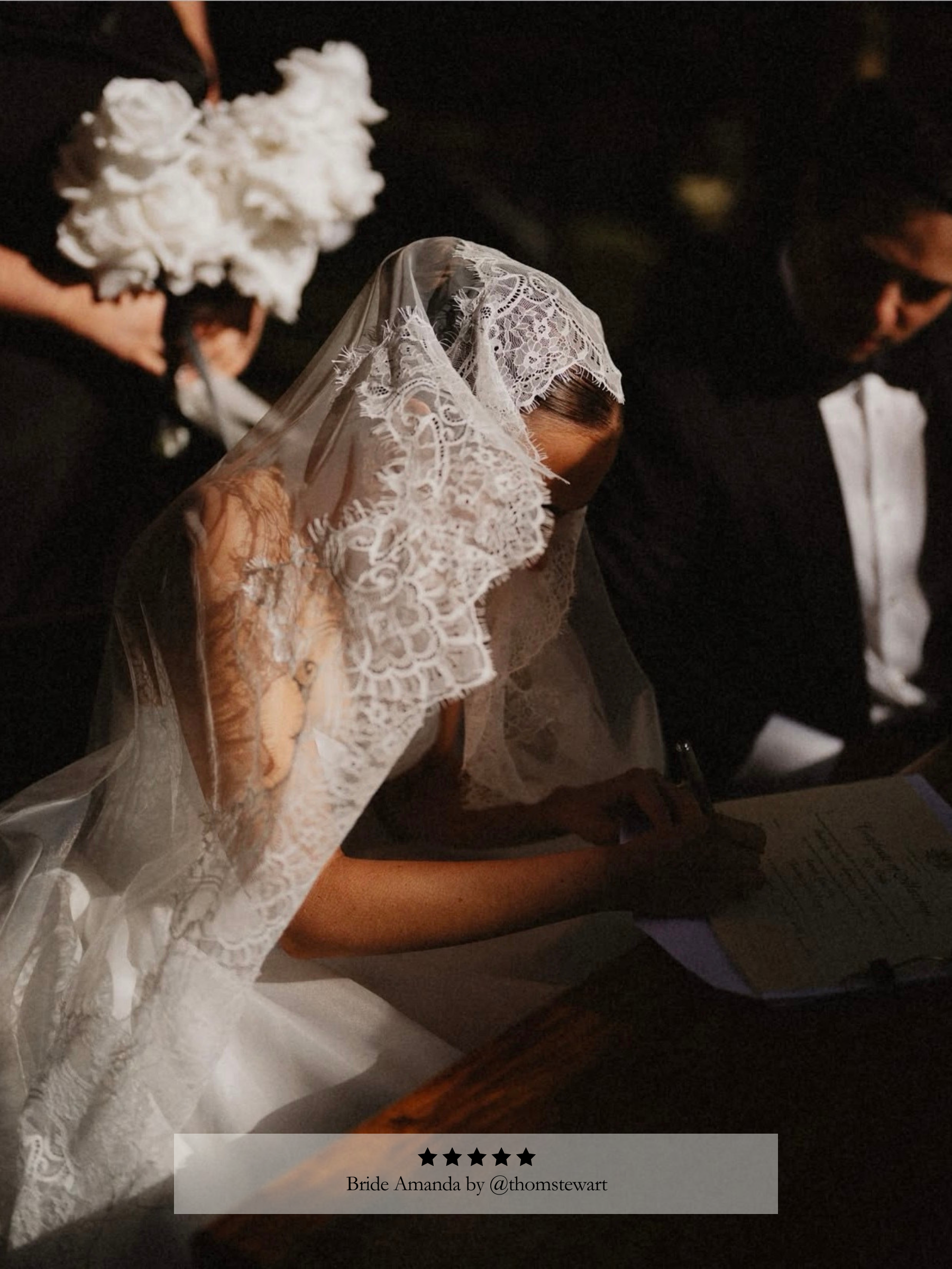 Queen Anne Lace Veil
