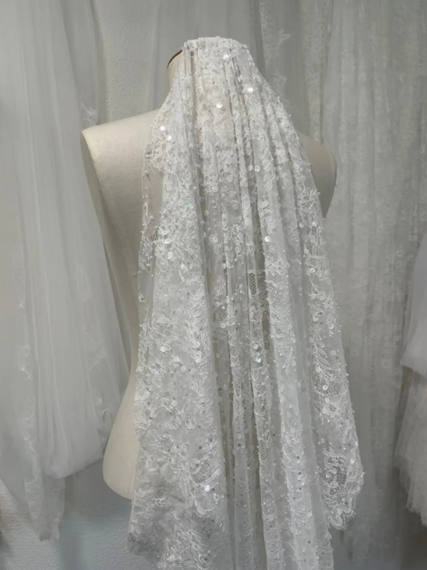 Angel Sparkle Lace Veil