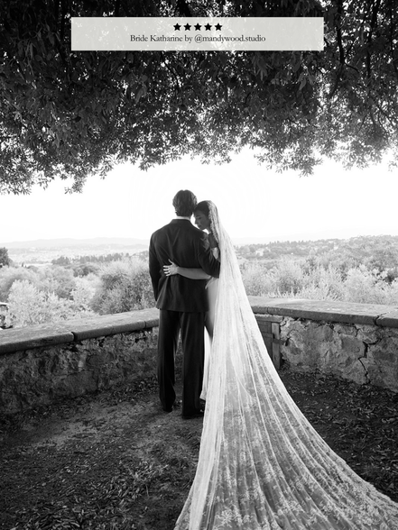 Floral Full Lace Veil