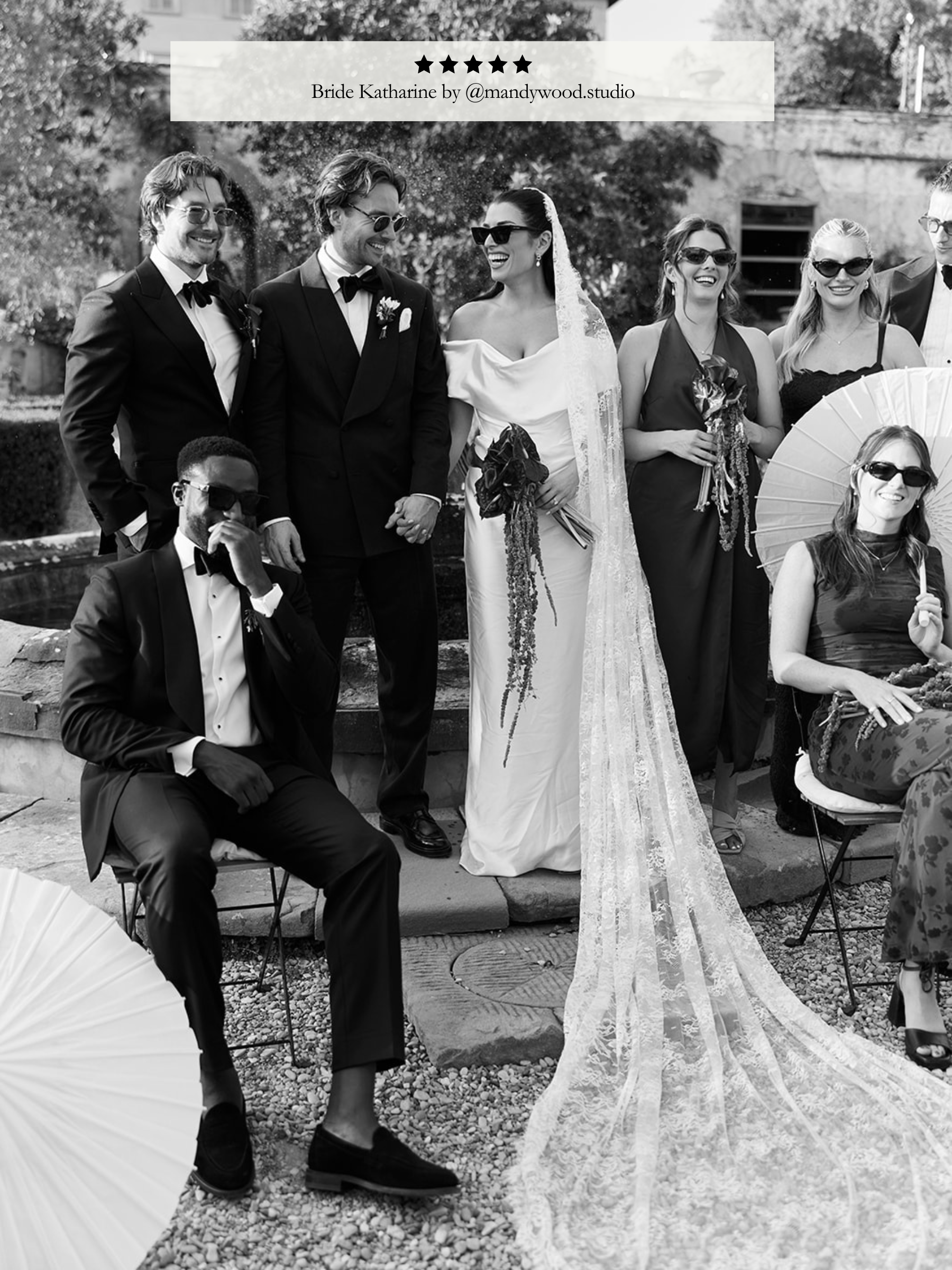 Floral Full Lace Veil