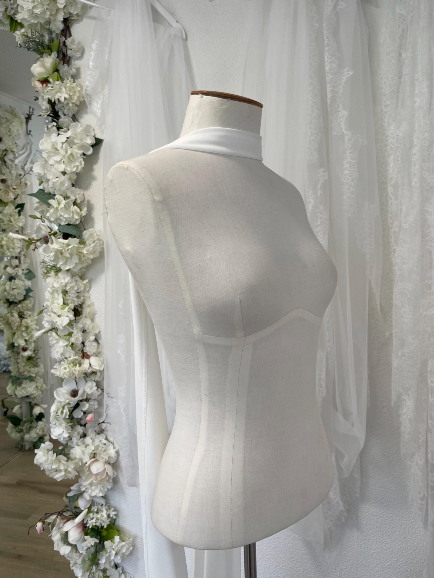 Chiffon Bridal Scarf