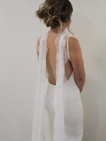 Lace on Lace Scarf
