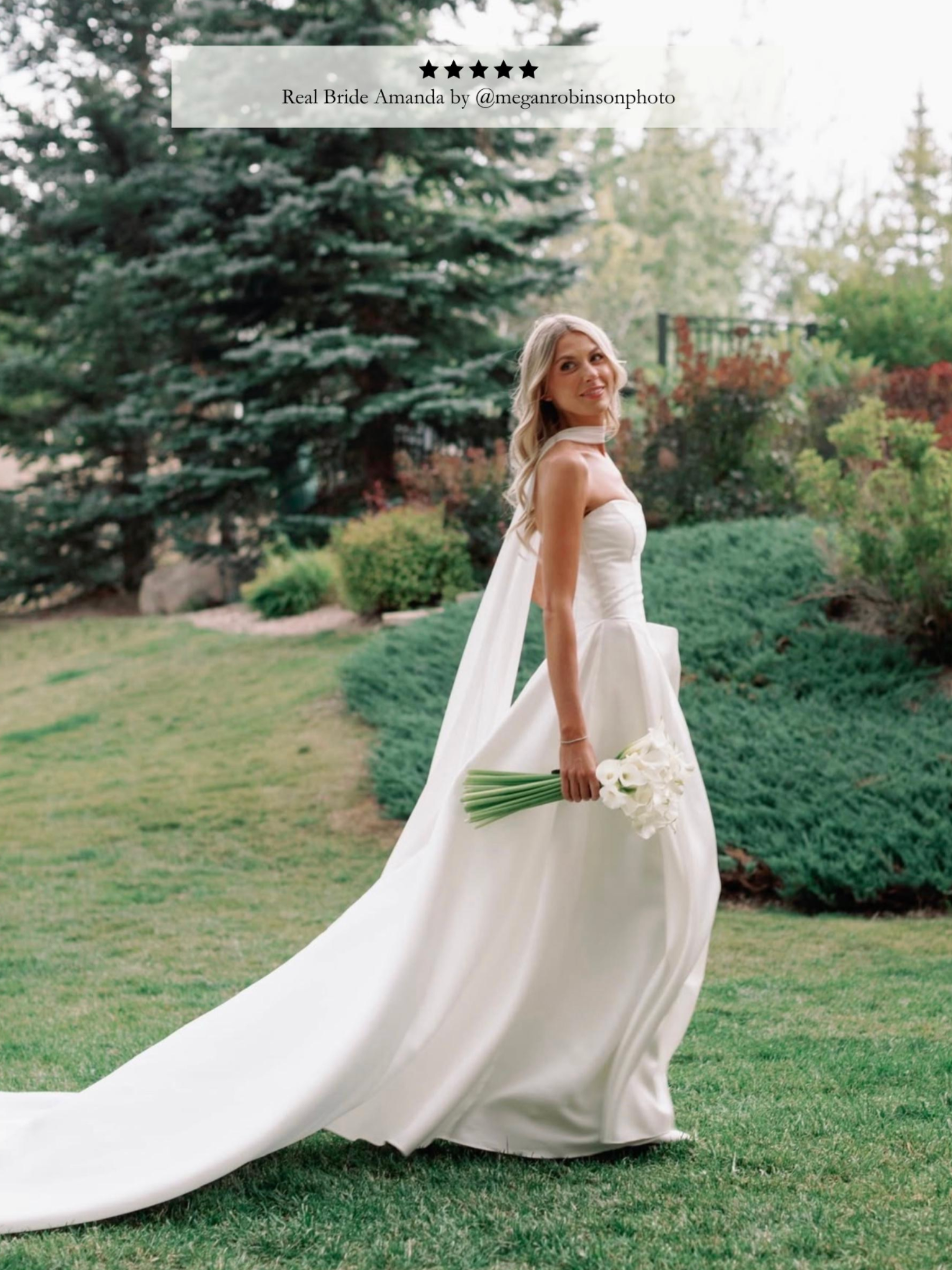 Chiffon Bridal Scarf