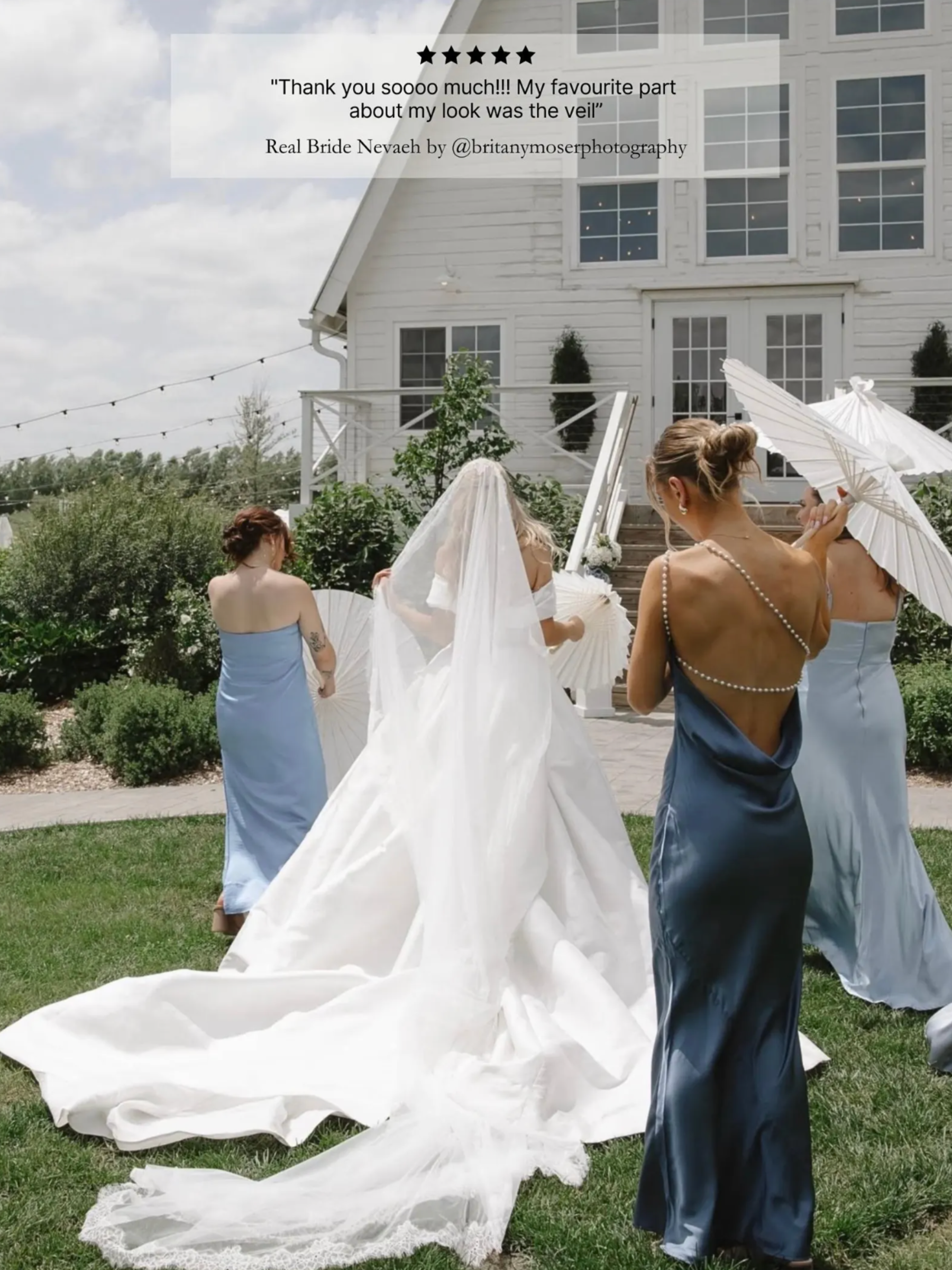 Peony Lace Extra Wide Veil