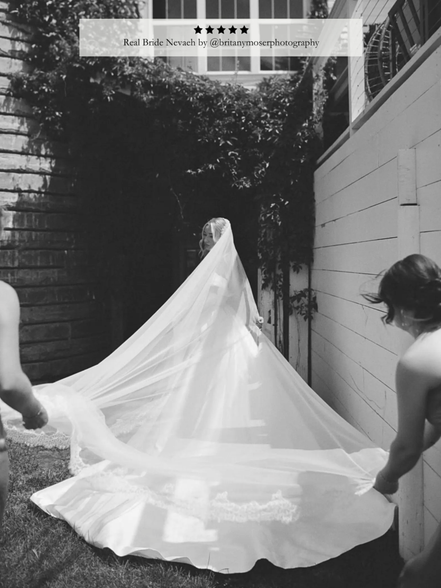 Peony Lace Extra Wide Veil