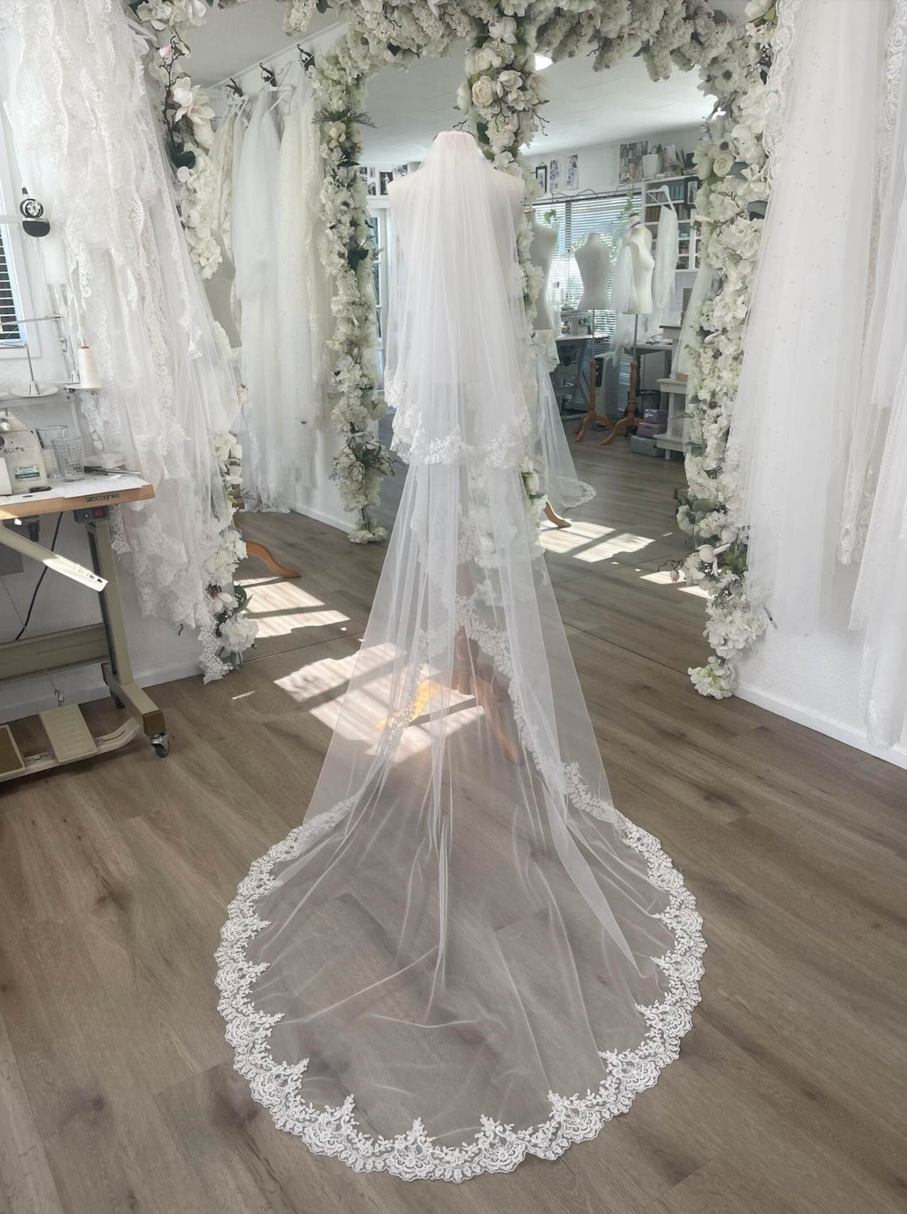 Abby Lane Blusher Veil