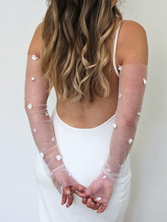 3D Flower Gloves