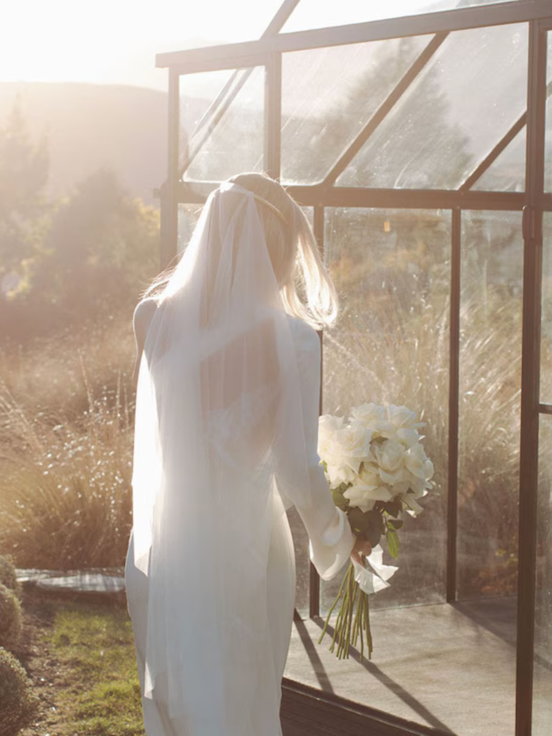 Tulle Blusher Drop Veil