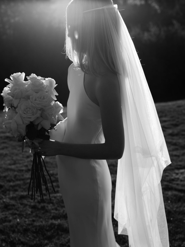 Tulle Blusher Drop Veil