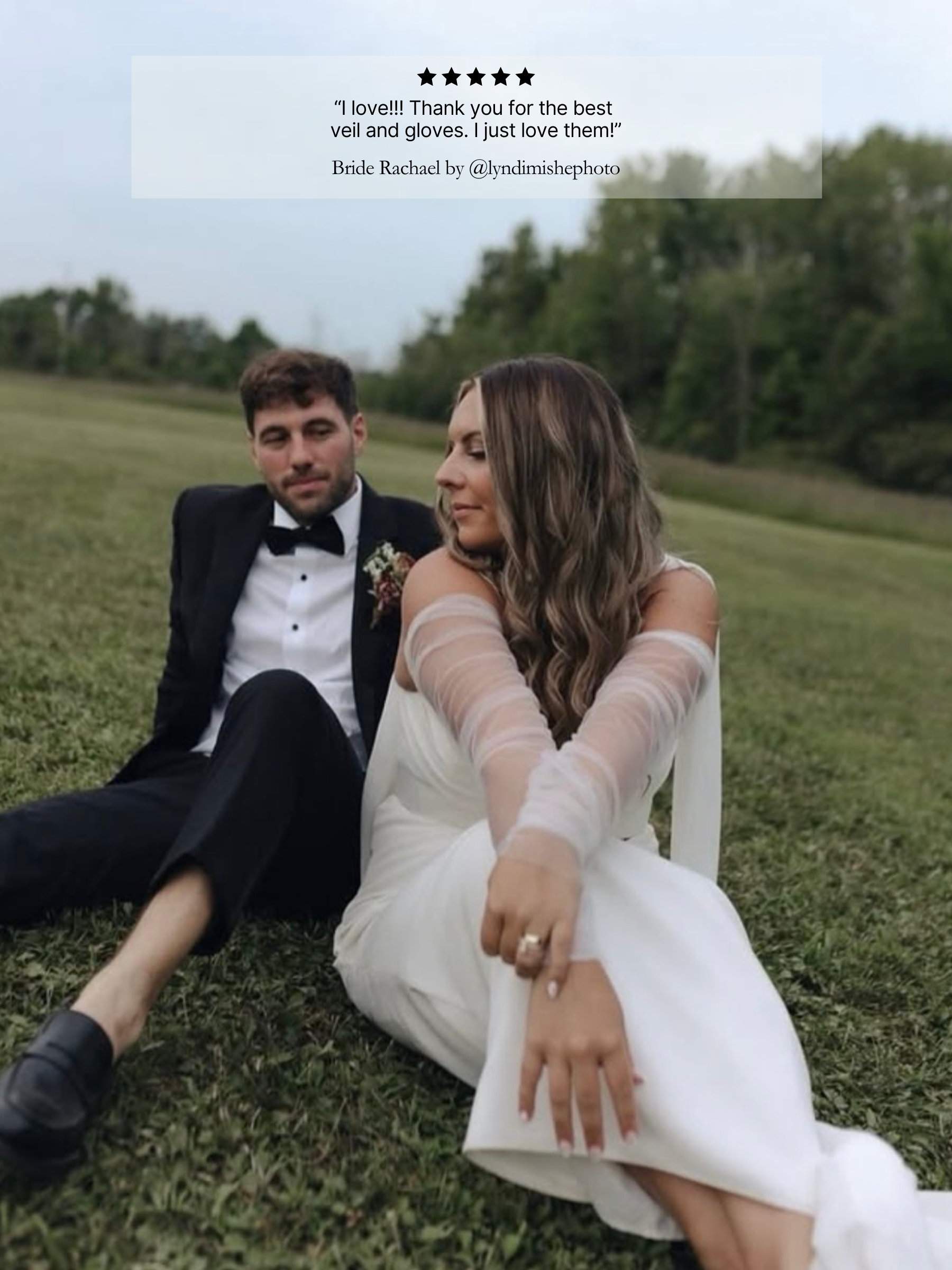 Ruched Tulle Sleeves