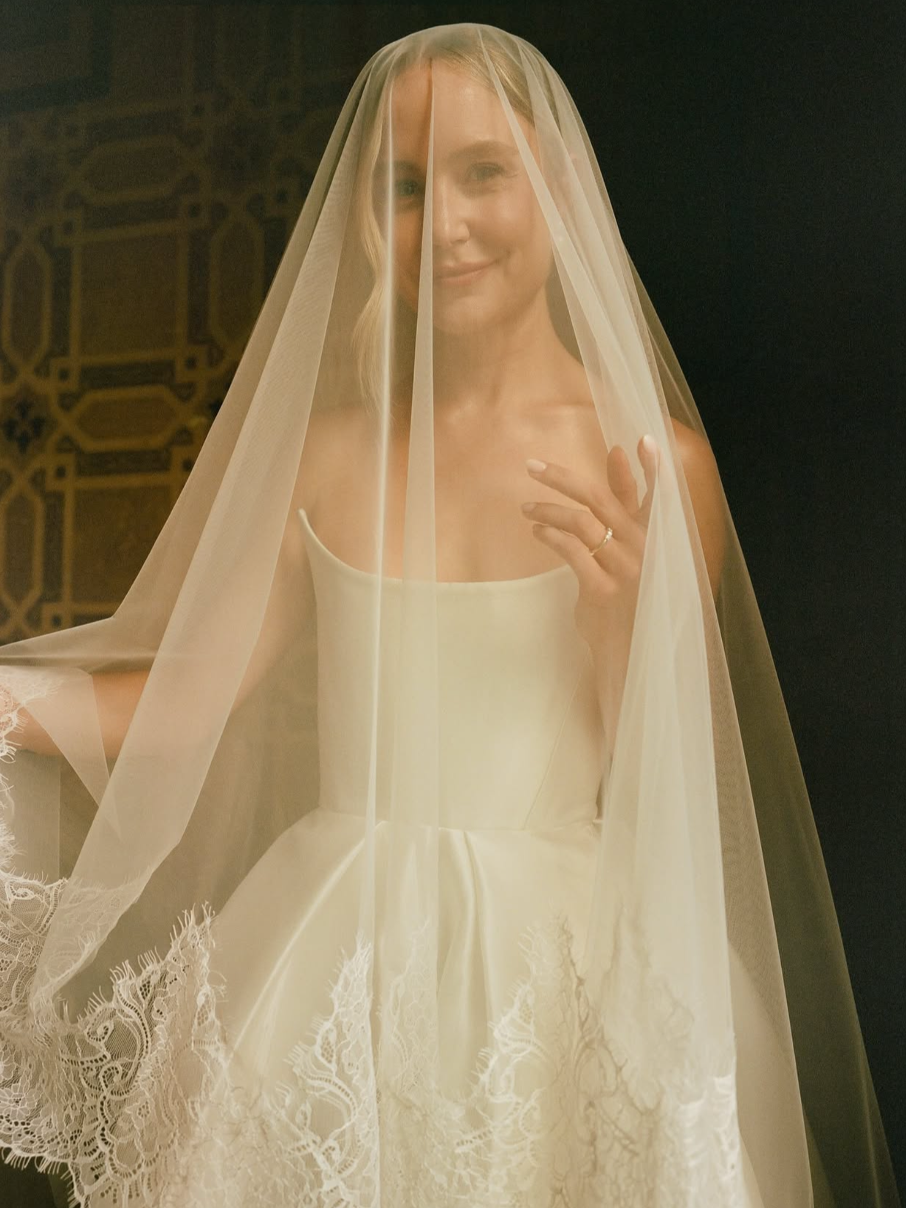 Queen Anne Lace Blusher Veil