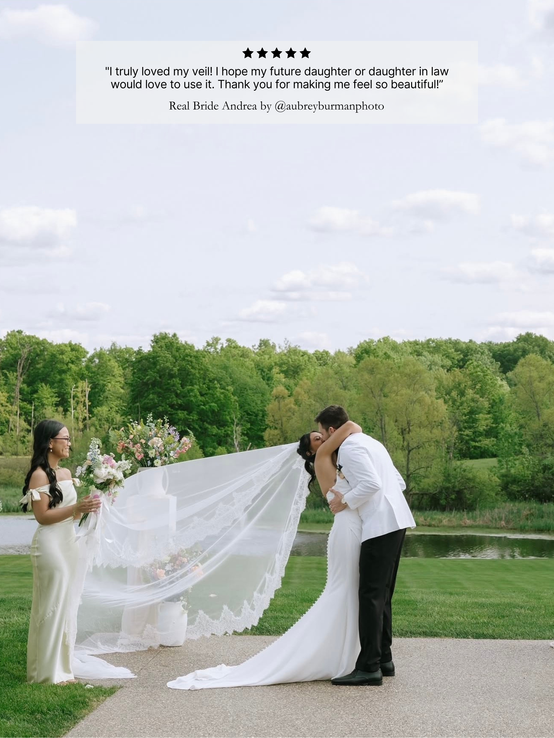 Queen Anne Lace Veil