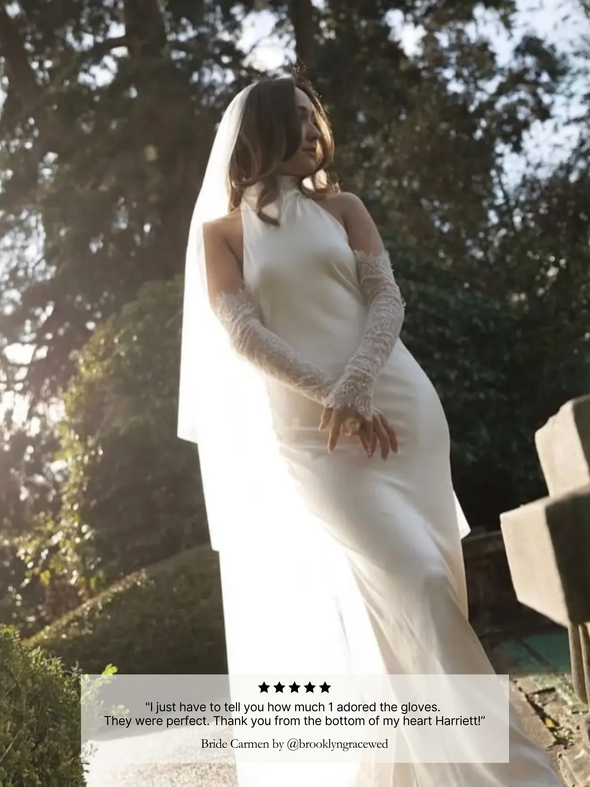 Double Edged Lace Gloves