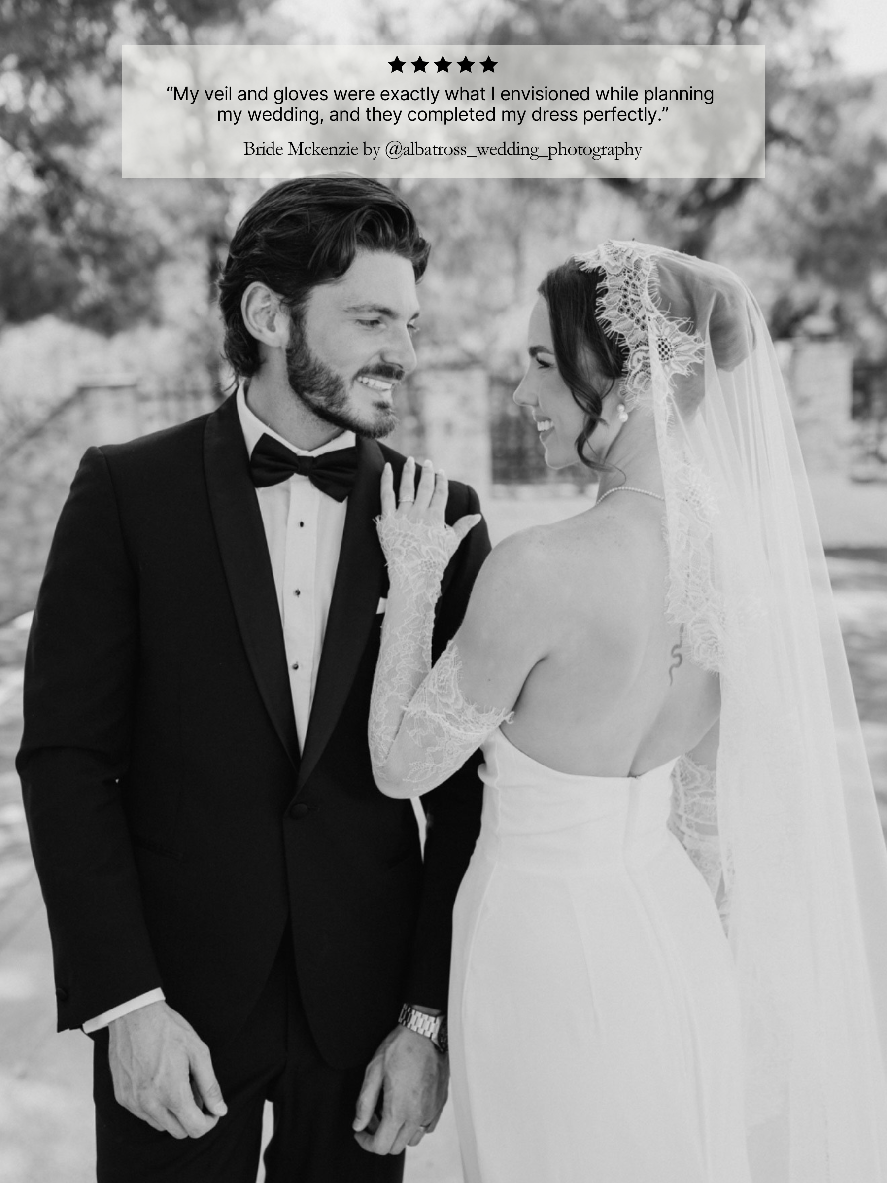 Double Edged Lace Gloves