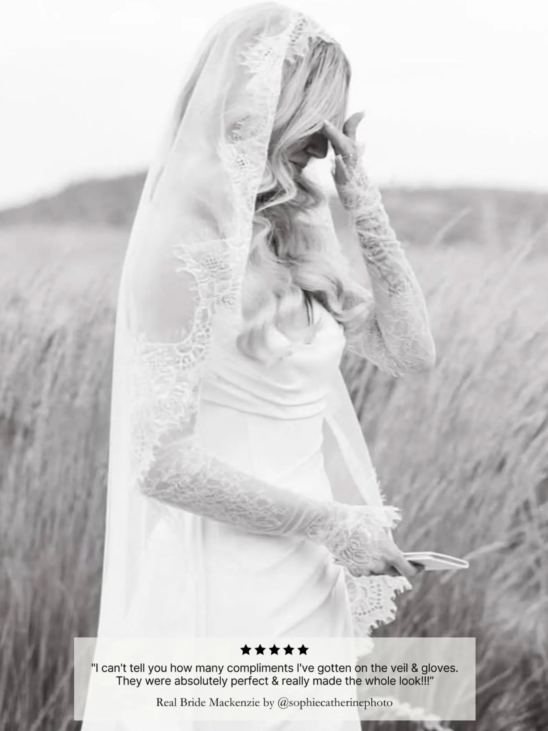 Double Edged Lace Gloves