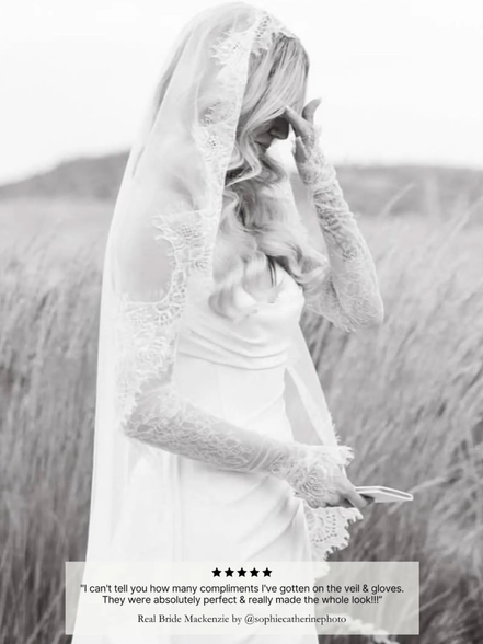 Double Edged Lace Gloves