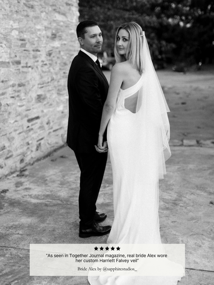 Tulle Blusher Drop Veil