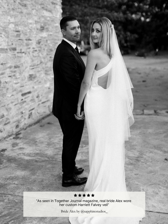 Tulle Blusher Drop Veil