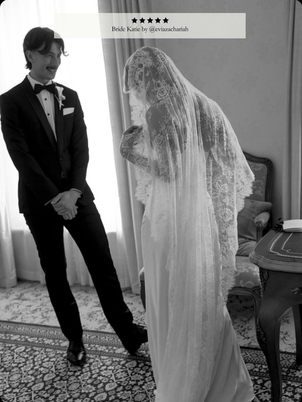 Floral Full Lace Veil