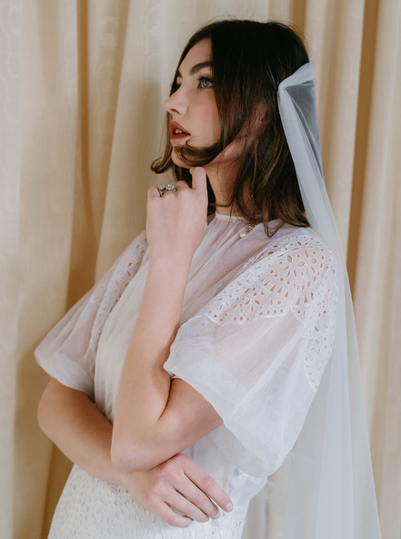 Tulle Juliet Cap Veil