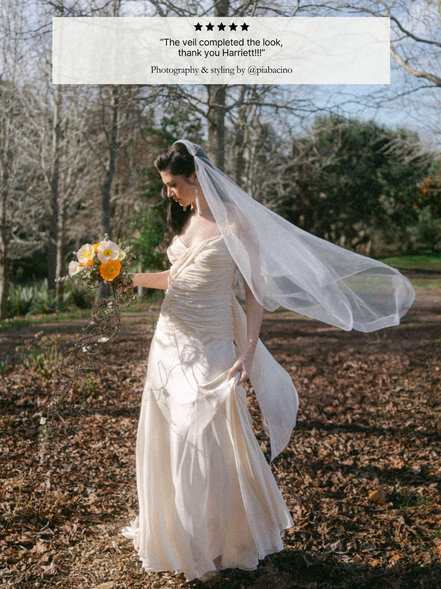 Tulle Juliet Cap Veil