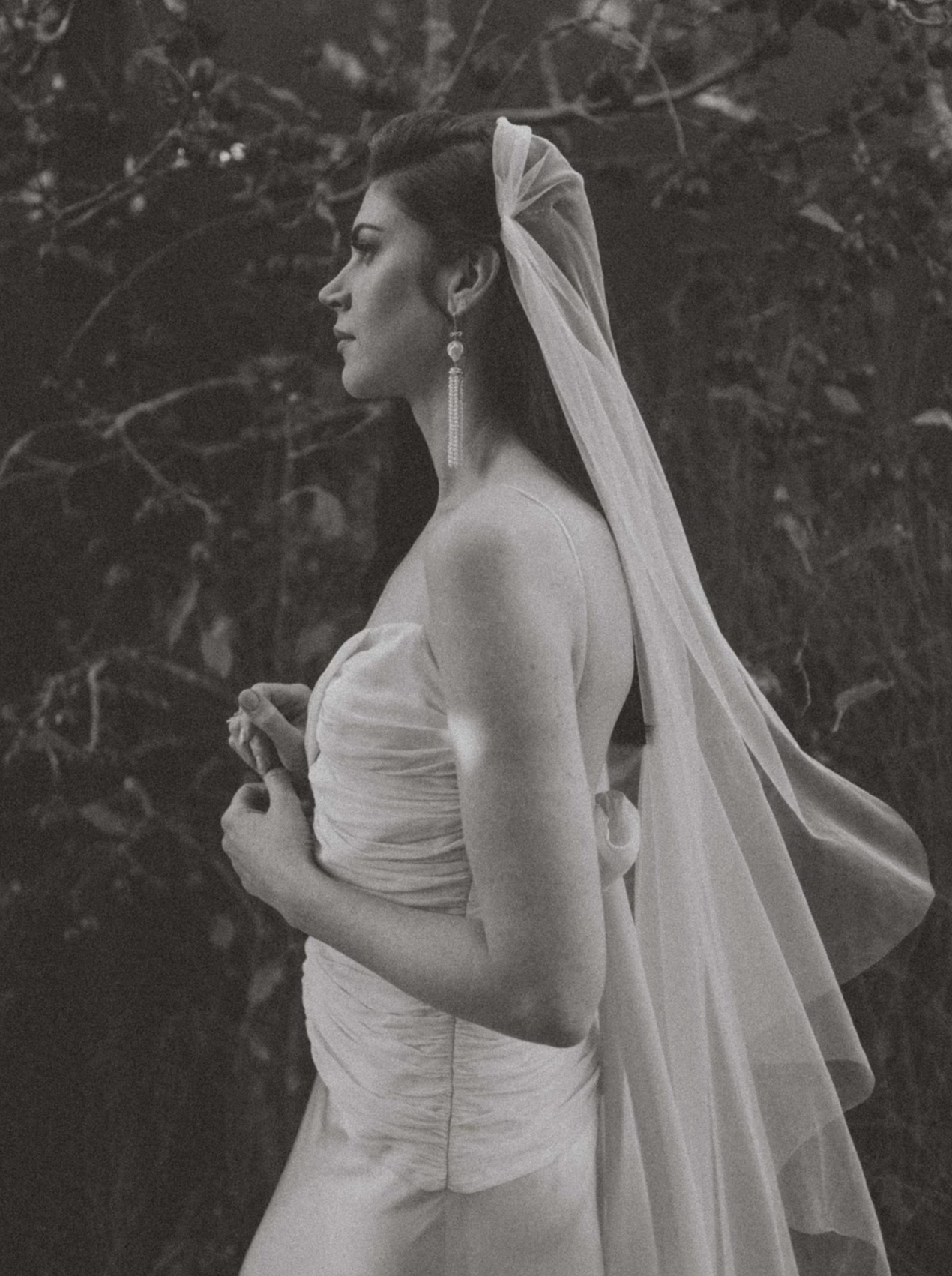 Tulle Juliet Cap Veil