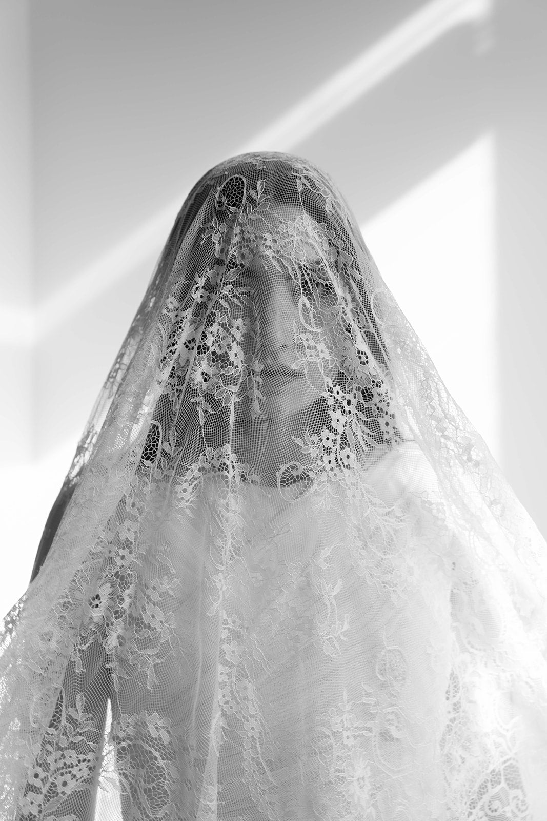 Extra Wide Lace Showstopper Veil