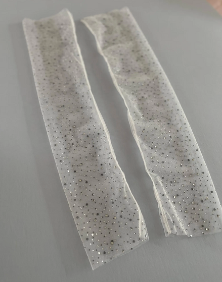 Dew Drop Rhinestone Gloves