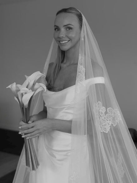 Lace Appliqué Veil