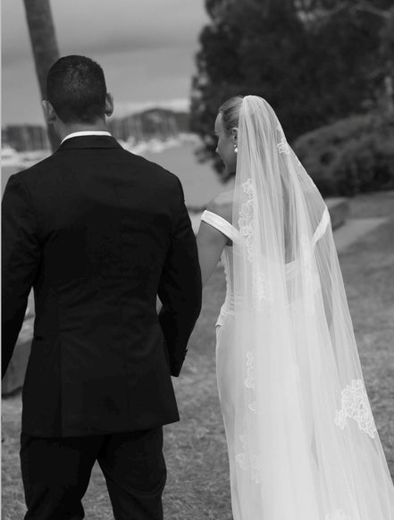 Lace Appliqué Veil